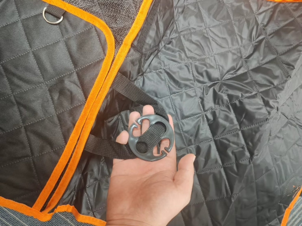 Détail fixation et sangle NOMAVA TravelDeck